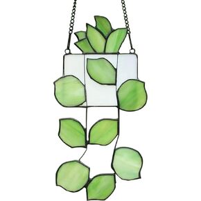 Colorful Hanging Plants Artificial Green Plants Colorful Sun Shade Gift for mom