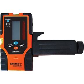 جونسون Level & Tool 40-6763 كاشف ليزر على الوجهين مع مشبك لليزر ذو الشعاع الأخضر، أخضر، 1 مجموعة كاشف ليزر