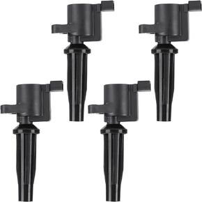 Ignition Coil Pack for Ford Escape 2005-2008 Focus 2003-2007 2005-2011 Transit Connect 2010-2013 Mazda 3 2004-2005 Mercury Mariner 2005-2011, C1453 DG507 DG541 4pcs