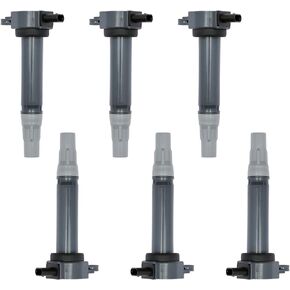 Ignition Coil Pack Set of 6 Compatible with Dodge Charger Challenger Avenger Nitro Magnum Chrysler 300 Town & Country Sebring 2.7L 3.5L 4.0L V6 & More Replaces# 4606869AA, 4606869AB, UF502