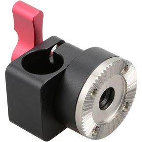 CAMVATE 15mm Single Rod Clamp Articulating with Rosette Lock(M6,31.8mm) - 1496