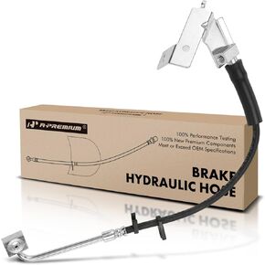 A-Premium Front Passenger Brake Hydraulic Hose Compatible with Select Dodge Models - Ram 1500 2002 2003 2004 2005, 4-Wheel ABS - Replace# 52010180AE