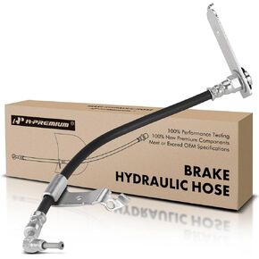 A-Premium Rear Driver Brake Hydraulic Hose Compatible with Select Chrysler and Dodge Models - Sebring 2001-2006, Stratus 2001-2006, with Rear Disc Brakes - Replace# 4879283AA