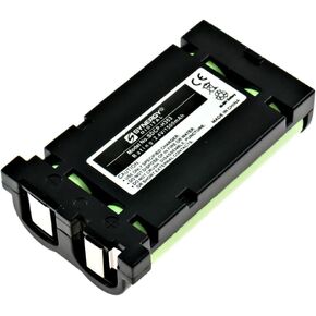 Synergy Digital Cordless Phone Battery, Compatible with Panasonic HHR-P513 Cordless Phone, (Ni-MH, 2.4V, 1500 mAh), Replacement for Panasonic HHR-P513 Battery