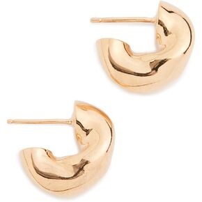 Women's Small Dahlia Hoops