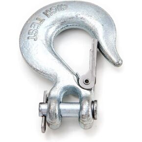 Forney 61080 Clevis Slip Hook with Latch, 1/4-Inch