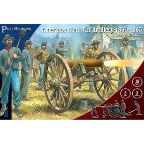 Perry Miniatures: American Civil War Artillery - 24 Figures 28mm