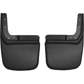 Husky Liners - Rear Mud Guards | 2007 - 2018 Jeep Wrangler, JK w/ Standard Bumper - Black, 2 Pc. | 57141
