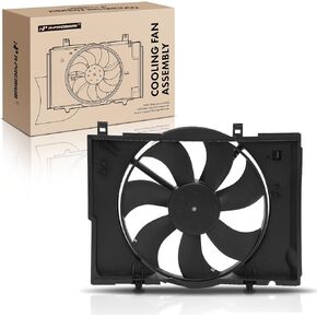 A-Premium Engine Radiator Cooling Fan Assembly Compatible with Select Chrysler Models - Crossfire 2004 2005 2006 - Replace # 5101095AA, 68017820AA