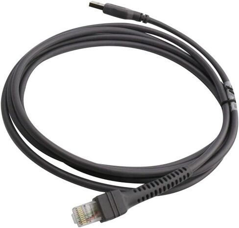 PARTSHE 2-Pack USB Cable for Motorola Symbol LS2208 LS4208 DS6708 Barcode Scanner USB Type A CBA-U01-S07ZAR in Saudi Arabia