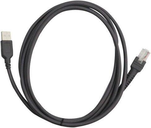 PARTSHE 2-Pack USB Cable for Motorola Symbol LS2208 LS4208 DS6708 Barcode Scanner USB Type A CBA-U01-S07ZAR in Saudi Arabia