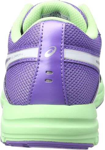 ASICS Gel-Zaraca 4 GS Kids Running Shoes, Purple/Lime, 6 Big Kid in Saudi Arabia