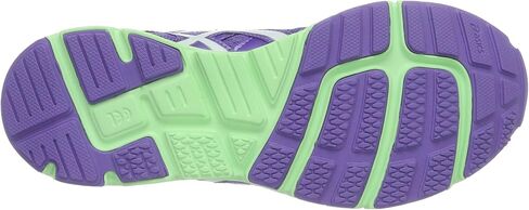 ASICS Gel-Zaraca 4 GS Kids Running Shoes, Purple/Lime, 6 Big Kid in Saudi Arabia
