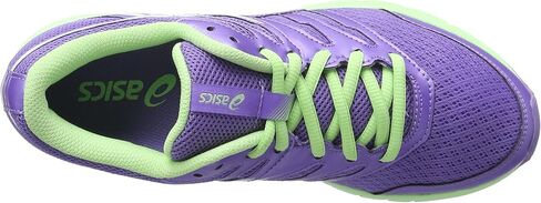ASICS Gel-Zaraca 4 GS Kids Running Shoes, Purple/Lime, 6 Big Kid in Saudi Arabia