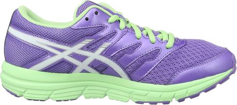 ASICS Gel-Zaraca 4 GS Kids Running Shoes, Purple/Lime, 6 Big Kid in Saudi Arabia