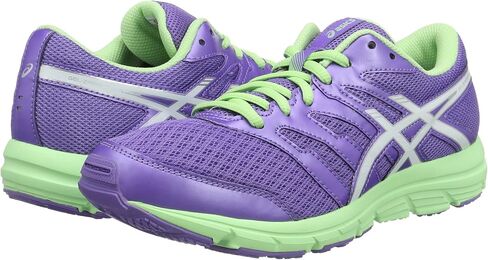 ASICS Gel-Zaraca 4 GS Kids Running Shoes, Purple/Lime, 6 Big Kid in Saudi Arabia