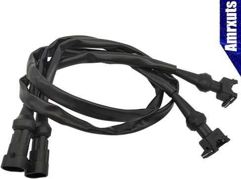 Amrxuts 0280156208 2PCS Fuel Injector and Pigtail Harness for 2005-2009 Ranger 700, 2010 Ranger 800, 2008-2010 RZR 800, 2004-2008 Sportsman 700 EFI, 2005-2014 Sportsman 800 1202863 1253558 in Saudi Arabia