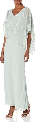 J Kara Women's Capelet Dress in Saudi Arabia