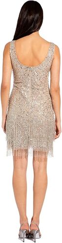 Adrianna Papell Women's Beaded Short Dress in Saudi Arabia