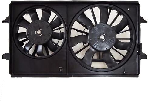 Radiator Cooling Fan Assembly Replacement for 2004-2012 Malibu 2005-2010 G6 2008-2009 Aura 15788745 in Saudi Arabia