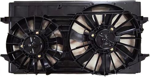 Radiator Cooling Fan Assembly Replacement for 2004-2012 Malibu 2005-2010 G6 2008-2009 Aura 15788745 in Saudi Arabia