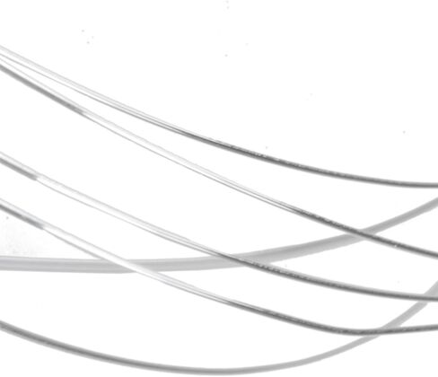 uGems 100-Feet 28 Gauge Sterling Silver 925 Silver Round Wire Soft 0.013" in Saudi Arabia