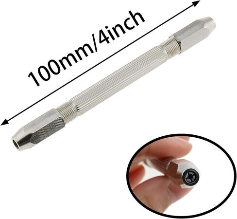 أداة تويست سلك نحاسي برأس مزدوج E-معلقة تناسب سلك 0.5-3.2 مللي متر DIY بها بنفسك صنع المجوهرات اكسسوارات أداة ملزمة ديكور يدوي مجموعة حفر أداة in Saudi Arabia
