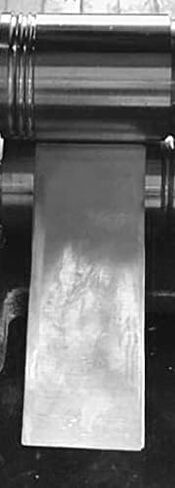 6"x1" Solid Sterling, 925 Silver Sheet, Dead Soft, Made in USA (22 Gauge) in Saudi Arabia