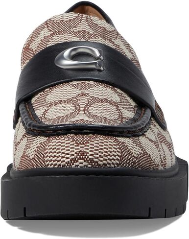 COACH womens Leah Textile Jacquard Loafer in Saudi Arabia