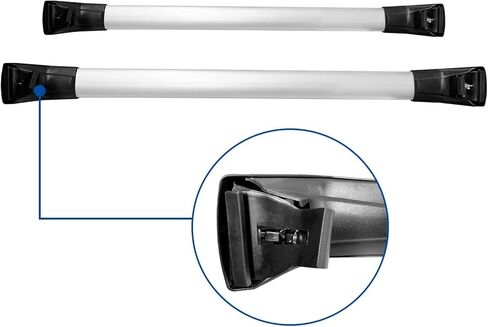 رفوف السقف قضبان متقاطعة لسيارة Lexus NX Nx200 Nx200T Nx300H Nx300 حامل السقف حامل الأمتعة العلوي قابل للقفل 2015 2016 2017 (فضي) in Kuwait