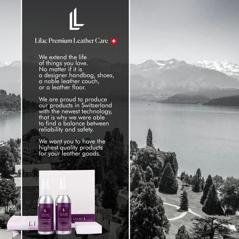 Set SWISS MADE Professional Leather Care Products for Handbags in Saudi Arabia