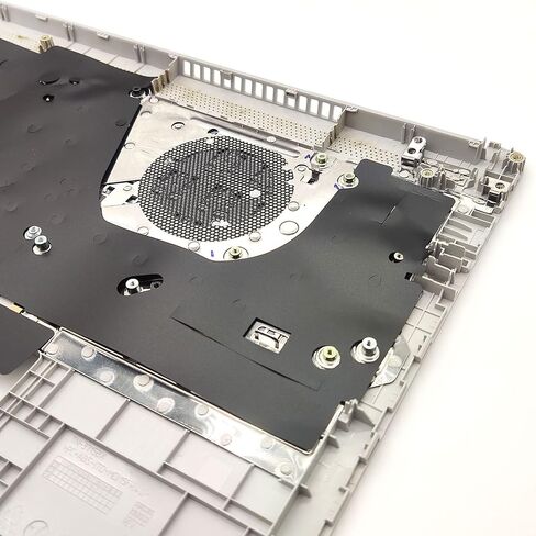 Replacement Non-Backlit Keyboard Palmrest Upper Case Top Cover for HP 14-DQ 14-FQ 14T-DQ 14Z-FQ Laptop Assembly L88200-001 Natural Silver in Saudi Arabia