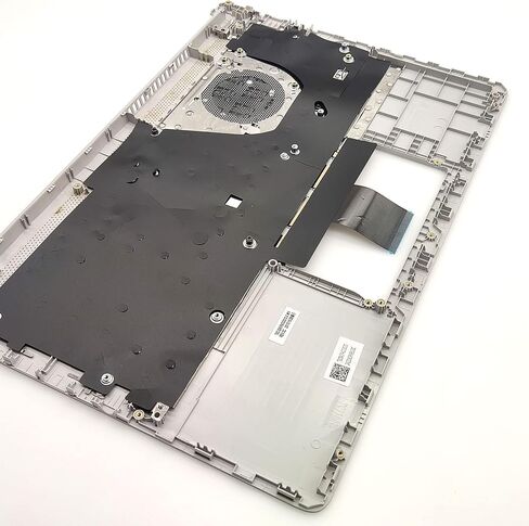 Replacement Non-Backlit Keyboard Palmrest Upper Case Top Cover for HP 14-DQ 14-FQ 14T-DQ 14Z-FQ Laptop Assembly L88200-001 Natural Silver in Saudi Arabia