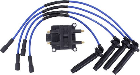 XtremeAmazing Ignition Coil Pack and Spark Plug Wiring Harness Set for Legacy Baja Forester Impreza Outback in Saudi Arabia