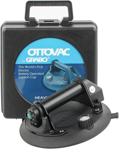 GRABO 8 Inch OTTOVAC Electric Vacuum Suction Cup Heavy Duty Lifter 200mm Tile Sucker in Kuwait