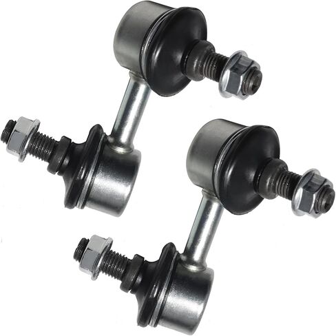 51320-S5A-003 51321-S5A-003 زوج وصلات نهاية قضيب أمامي يسار يمين لسيارة Honda 2001-2005 Civic 2002-2006 CR-V 2003-2011 Element 2001-2005 EL 2002-2006 RSX (أبيض) in Kuwait