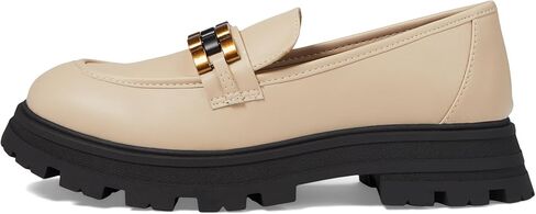 حذاء MIA النسائي Gabina Lug Sole Loafers كاجوال - أسود in Saudi Arabia