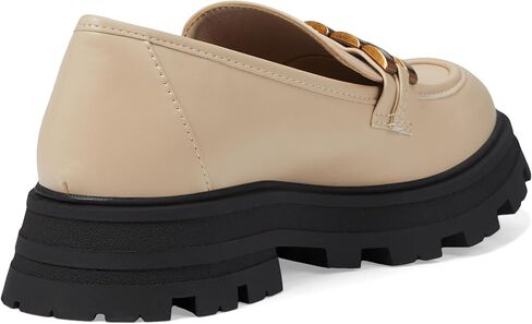 حذاء MIA النسائي Gabina Lug Sole Loafers كاجوال - أسود in Saudi Arabia