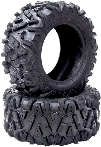 2 New ATV Tires 26x9-14/6PR TL, All-Terrain Off-Road Tires 6Ply Tubeless in Kuwait