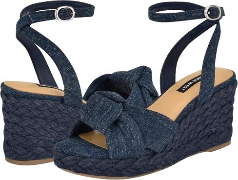 صندل نسائي من Nine West Dotime Wedge in Saudi Arabia
