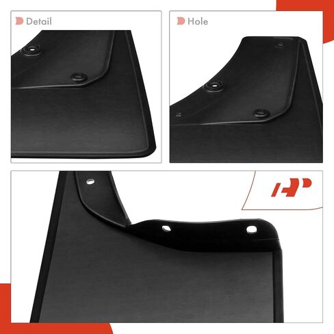 A-Premium Set of 4PCS Mud Flaps Splash Guards Mudguards Mudflaps with Hardware Kits Accessory Compatible with Suzuki Jimny 2019-2021, Black Color, Front and Rear (Driver & Passenger Sides) in Kuwait