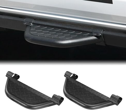 Bronco Running Boards for Ford Bronco 4 Door 2021 2022 2023, Heavy Duty Bronco Side Steps Off-Road Black Powder Coated Stainless Steel Nerf Bars in Saudi Arabia