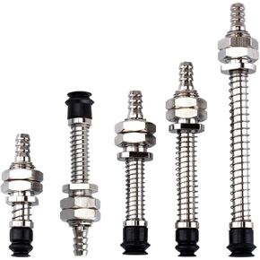 ARM Mechanical Arm Vacuum Cup Cup Hardware WEH41-D6/D8-3/10/15/25 1PCS (WEH41-D8-15 黑色丁腈橡胶) in Kuwait