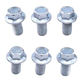 6X M10-1.25x20mm Flange Bolt Compatible with Hard to Find Fastener 014973267315 in Saudi Arabia