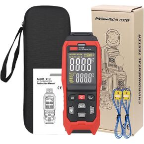 TA612C Thermometer Contact Digital Thermocouple Temperature Tester K/J Thermometer C/F Measuring Tools (TA612C 4Channel) in Saudi Arabia