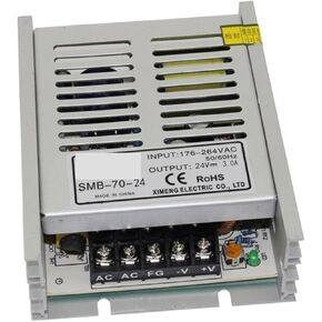 1PC SMB-70-24 70W نوع رفيع من النوع المفرد وضع تشغيل الطاقة 24V 3A AC-DC سائق LED (85-132VAC مدخلات) in Saudi Arabia