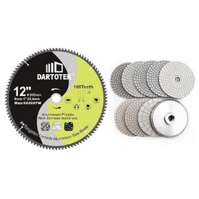 قرص قطع معدني 12 "/305 ملم ، شفرة المنشار الدائرية 60T ، قطع TCT عن العجلة للفولاذ ، الفولاذ المقاوم للصدأ ، أنبوب فولاذ متنقل مع 30 شارب in Kuwait