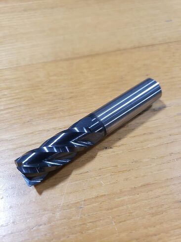5pc) 1/2" 4FL SE AlTiN Coated Solid Carbide Endmills *High Performance* Variable Helix (VXR4-1/2) in Saudi Arabia