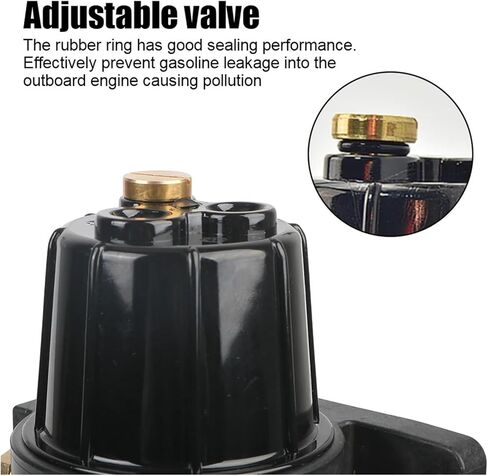 UF-10K Oil Water Separator with 2 pcs Extra Filters Fuel Filter Outboard Motor Oil Tank Marine Parts in Saudi Arabia