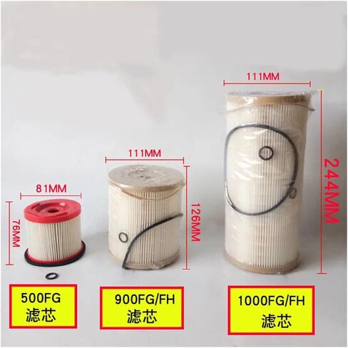 500FG 900FG 1000FG FUEL FULTER FILTER SELERATOR SENSBLY للشاحنة البحرية 500FH 900FH 1000FH 2010 مساءً 2040 مساءً 2020 مساءً 2020TM مرشح (500FG 12V) in Saudi Arabia
